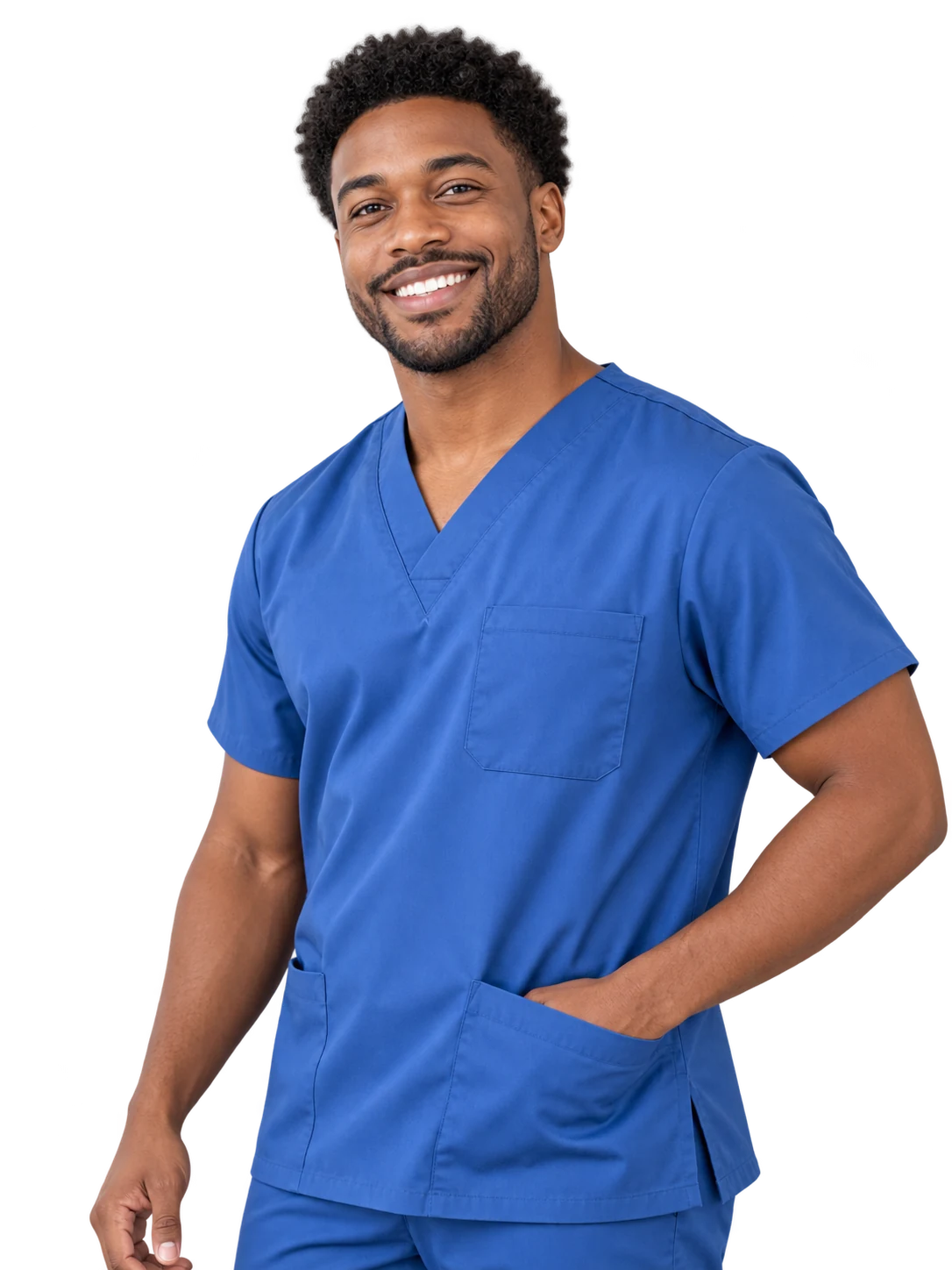 Healthcare professional ready to discuss home health support
